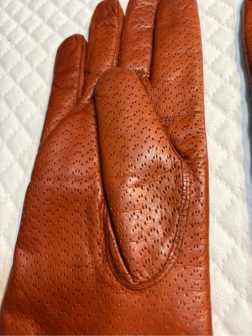 Vintage Leather Driving Gloves size 6.5
